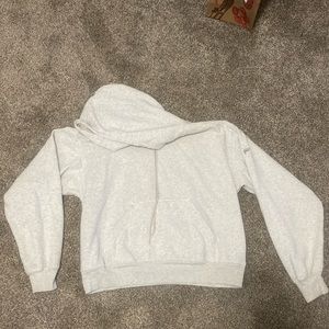 Fabletics Heathered Gray Hoodie